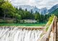 Fusine-See in den italienischen Alpen