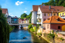 Brücke in Calw, Baden-Württemberg, Deutschland