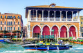 Wasserstraßen und Kanäle in Venedig, Italien