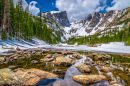 Traumsee im Rocky Mountain NP, Colorado, USA