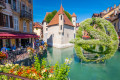 Der Palais de l'Isle in Annecy, Frankreich