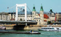 Elisabethbrücke in Budapest, Ungarn