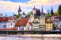 Historische Altstadt von Luzern, Schweiz