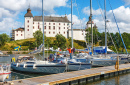 Mittelalterliches Schloss Läckö, Vänernsee, Schweden