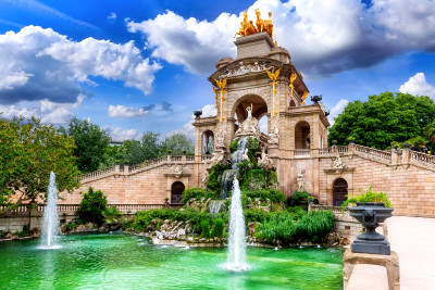 Parc de la Ciutadella, Barcelona, Spanien