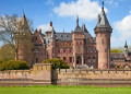 Antikes Schloss De Haar, Utrecht, Niederlande