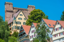 Historisches Schloss Berneck, Schwarzwald, Deutschland