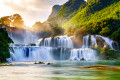 Ban Gioc Wasserfall in Cao Bang, Vietnam