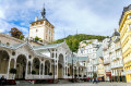 Market Colonnade, Karlovy Vary, Tschechische Republik