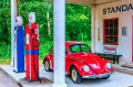Tankstelle am Norwegischen Museum, Oslo