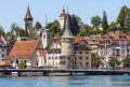 Historischer Teil von Luzern, Schweiz