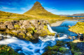 Kirkjufellsfoss Wasserfall, Island