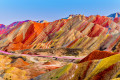 Zhangye Danxia National Geopark, Gansu, China
