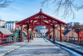 Gamle Bybro Brücke, Trondheim, Norwegen