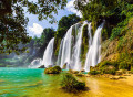Ban Gioc Wasserfall, Cao Bang, Vietnam