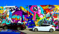 Wandmalerei in Wynwood, Miami, Florida, USA