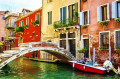 Malerischer Kanal in Venedig, Italien