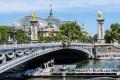 Pont Alexandre III in Paris, Frankreich
