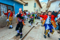 Virgen del Carmen parade in Pisac, Peru