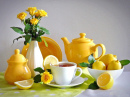 Tea with Roses & Lemons