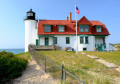Point Betsie Lighthouse, Lake Michigan, MI, USA