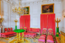 Der Malachit-Salon im Grand Trianon, Frankreich