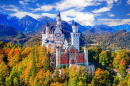 Schloss Neuschwanstein, Bayern, Deutschland