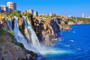 Duden-Wasserfall in Antalya, Türkei