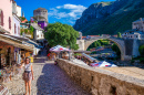 Die historische Alte Brücke in Mostar