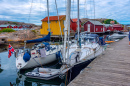 Waterfront Promenade in Smögen, Schweden