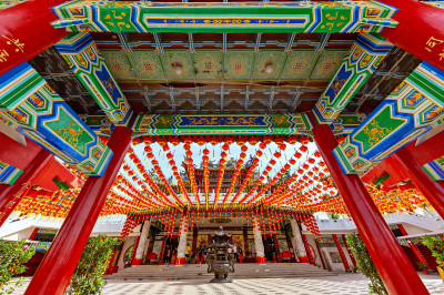 Thean Hou Tempel in Kuala Lumpur, Malaysia