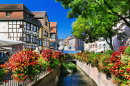 Das malerische Colmar, Elsass, Frankreich