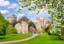 Langer Weg zum Windsor Castle