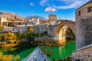 Historische und touristische Stadt Mostar