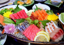 Sushi- und Sashimi-Set