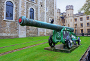 Alte Schlachtkanone im Tower of London