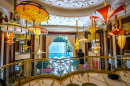 Innenraum des Wynn Hotels, Las Vegas, NV, USA