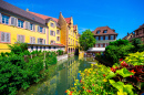 Kleines Venedig in Colmar, Elsass, Frankreich