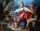 Blind-Man's Buff von Jean-Honoré Fragonard