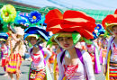Panagbenga Blumenfestival in Baguio, Philippinen