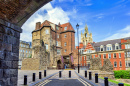 Historisches Schloss in Newcastle upon Tyne, England