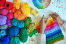 Regenbogenhäkel
