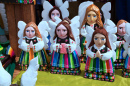 Traditionelle Volksfiguren, Lowicz, Polen