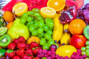Bunte frische Früchte