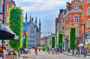 Bondgenoten-Avenida in Löwen, Belgien