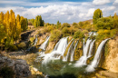 Muradiye-Wasserfall, Ostanatolien, Türkei