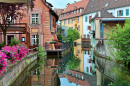 Fachwerkhäuser von Colmar, Elsass, Frankreich