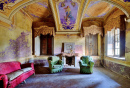 Verlassene italienische Villa