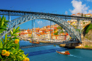 Dom-Luís-I-Brücke in Porto, Portugal