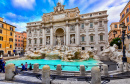 Trevi-Brunnen in Rom, Italien
